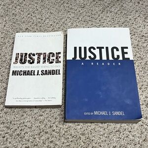 Michael Sandel Justice and Reader Textbooks